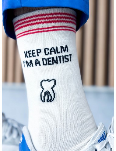 Chaussettes Keep calm i'm a Dentist