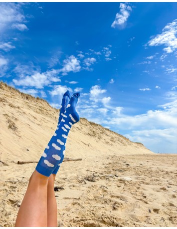 Chaussettes de contention Nuages