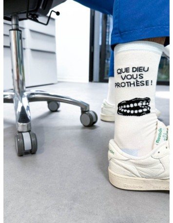 Chaussettes QUE DIEU VOUS PROTHESE ! 2