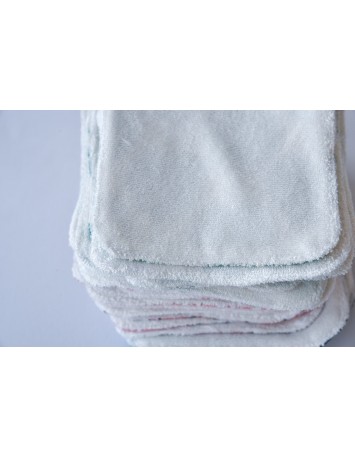 Lot de 10 lingettes lavables unies - Les Sans-calottes 2